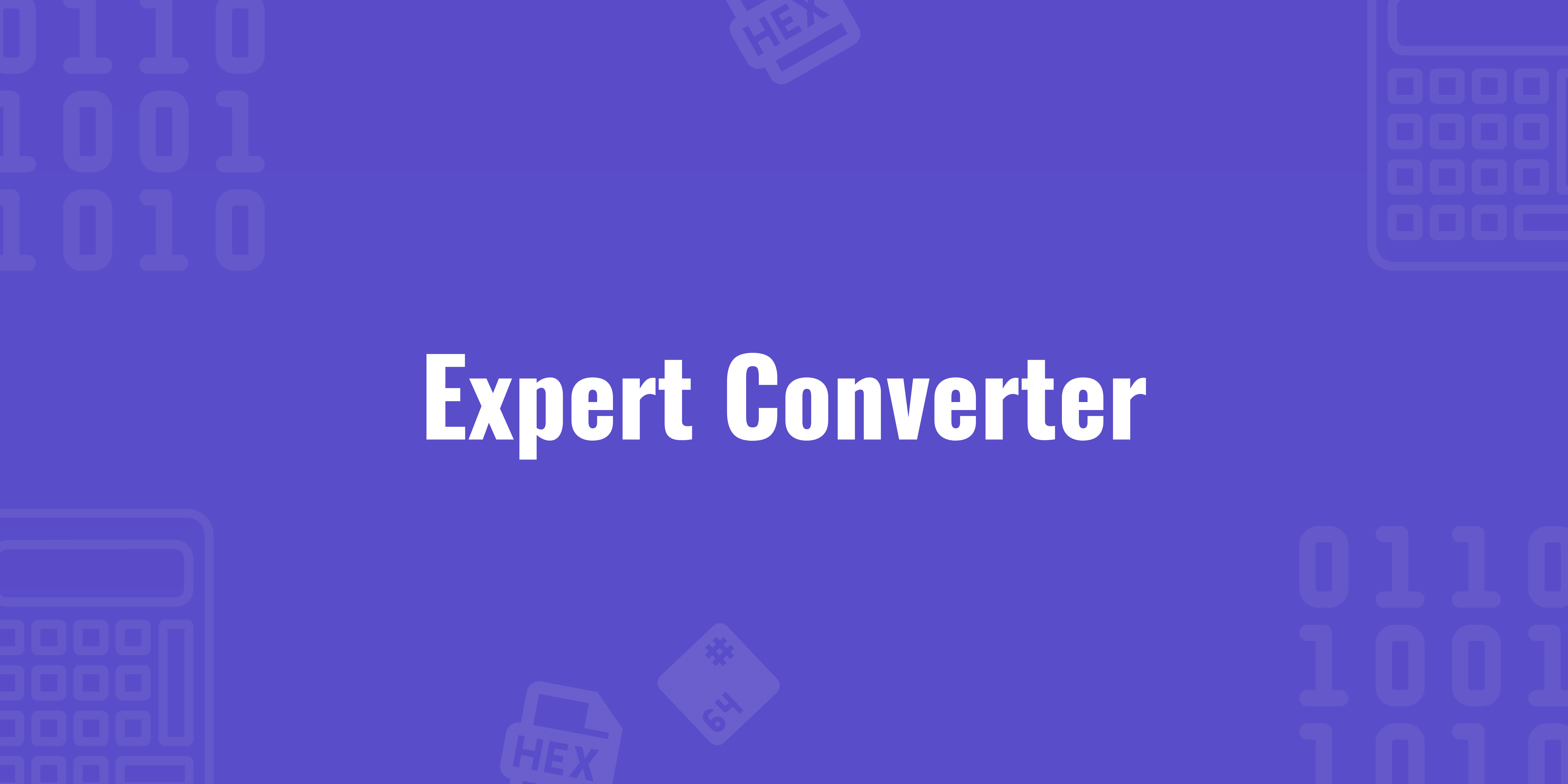 Expert converter